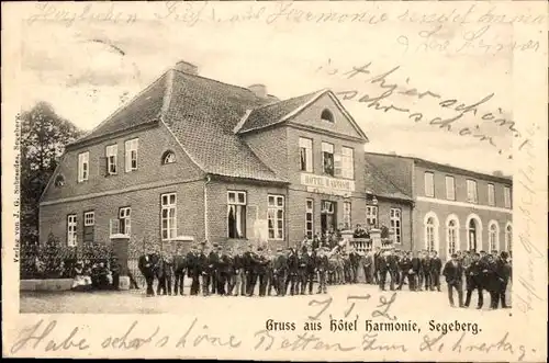 Ak Bad Segeberg in Holstein, Hotel Harmonie