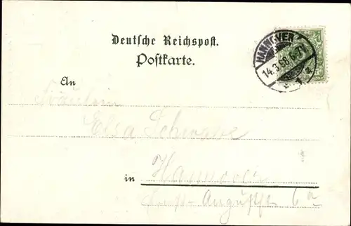 Litho Benthe Ronnenberg in Niedersachsen, Gasthof zur grünen Linde