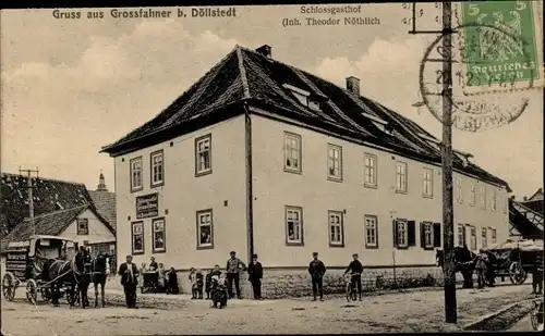 Ak Großfahner in Thüringen, Schlossgasthof
