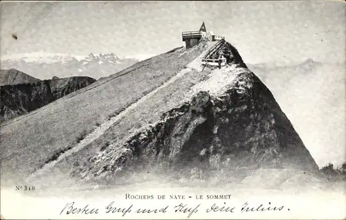 Ak Veytaux Kanton Waadt, Rochers de Naye