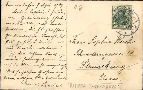 Ak Konstanz am Bodensee, Münster, Insel-Hotel, Dampfer Arenaberg