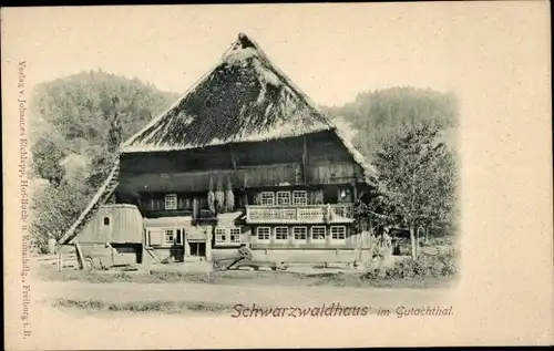 Ak Gutachtal, Schwarzwaldhaus