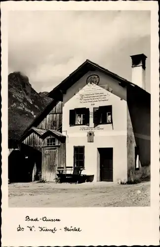 Ak Bad Aussee Steiermark, Dr. W. Kienzl Stöckl, Berg