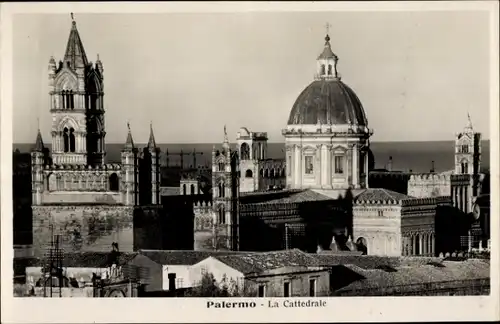 Ak Palermo Sizilien Sicilia Italien, Kathedrale