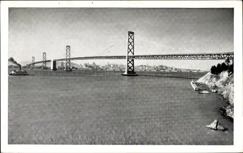 Ak San Francisco Kalifornien USA, Oakland Bay Bridge