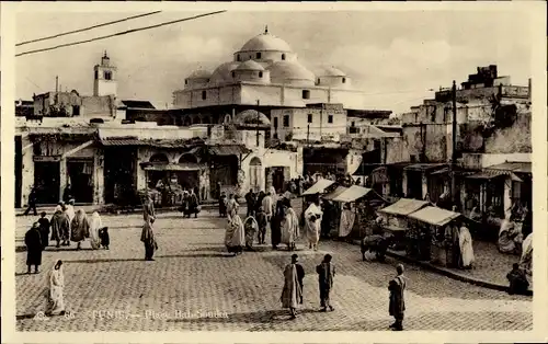 Ak Tunis Tunesien, Bab Saadoun, Bab Souika Platz