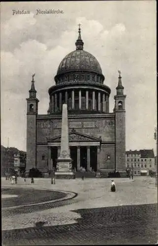 Ak Potsdam in Brandenburg, Nicolaikirche