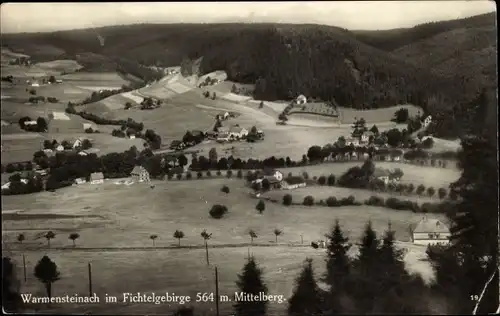 Ak Warmensteinach Oberfranken Bayern, Mittelberg, Panorama