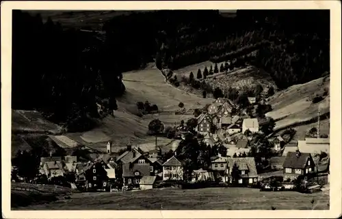 Ak Fehrenbach Masserberg in Thüringen, Ort, Umgebung