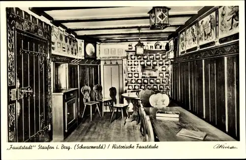 Ak Staufen im Breisgau, Historische Fauststube