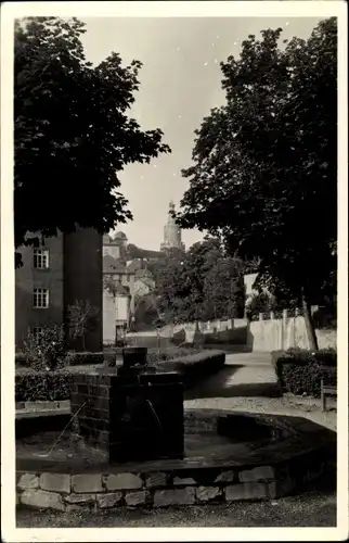 Ak Weida in Thüringen, Semmelweißplatz