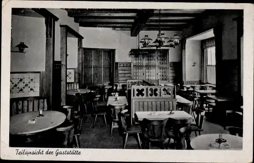 Ak Kaliningrad Königsberg Ostpreußen, Nasher-Betrieb, Gaststätte, Inneres