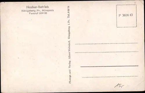 Ak Kaliningrad Königsberg Ostpreußen, Nasher-Betrieb, Gaststätte, Inneres