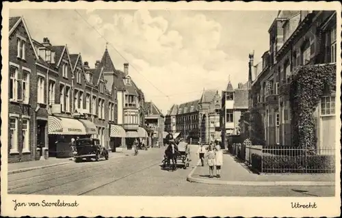 Ak Utrecht Niederlande, Jan van Scorelstraat