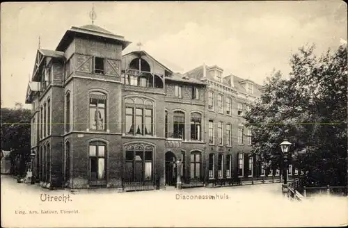 Ak Utrecht Niederlande, Diaconessehuis
