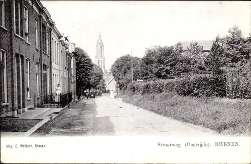 Ak Rhenen Utrecht, Straatweg