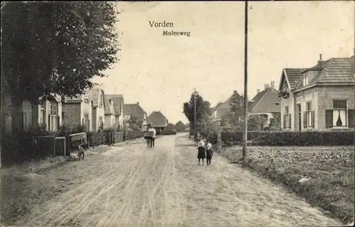 Ak Vorden Gelderland, Molenweg