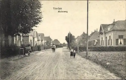 Ak Vorden Gelderland, Molenweg