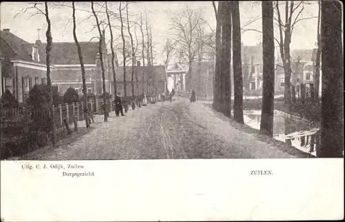 Ak Zuilen Utrecht Niederlande, Blick auf das Dorf