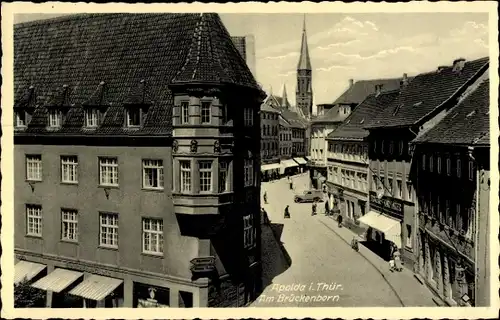 Ak Apolda in Thüringen, Am Brückenborn