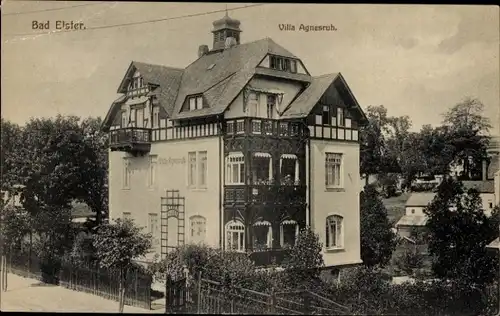 Ak Bad Elster im Vogtland, Villa Agnesruh