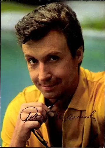 Ak Schauspieler Peter Alexander, Portrait, Autogramm, Brille