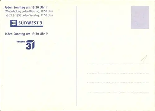 Ak Schauspieler Lukas Ammann als Wilhelm, Portrait, Autogramm, Die Fallers