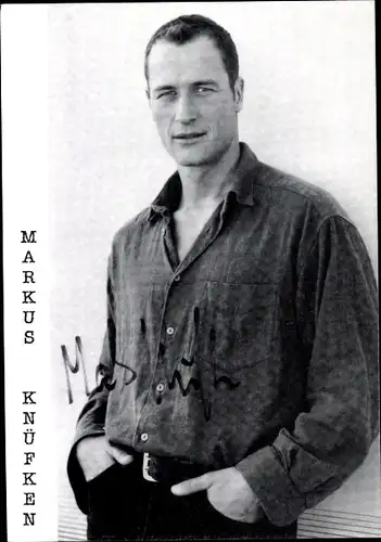 Ak Schauspieler Markus Knüfken, Portrait, Autogramm