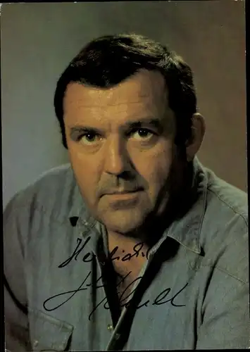 Ak Schauspieler Günter Schubert, Portrait, Autogramm