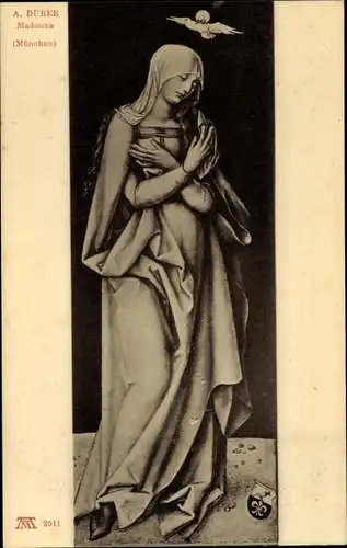 Künstler Ak Dürer, A., Madonna
