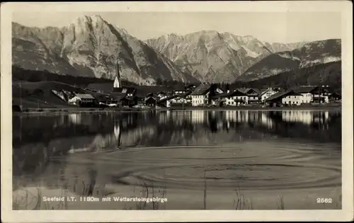 Ak Seefeld in Tirol, Wettersteingebirge