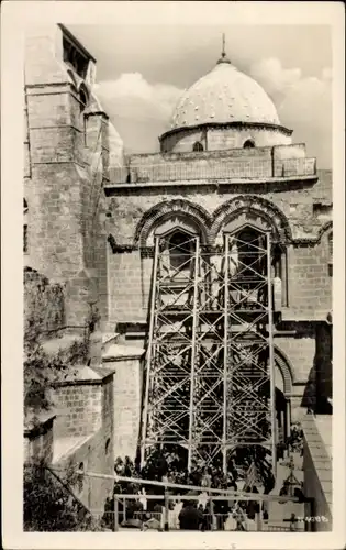 Ak Jerusalem Israel, Grabeskirche