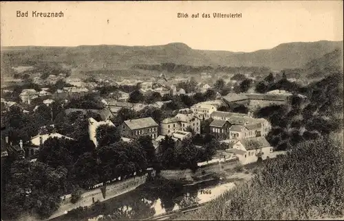 Ak Bad Kreuznach an der Nahe, Villenviertel