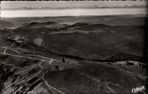 Ak Feldberg im Schwarzwald, Gesamtansicht, Hochschwarzwald, Alpen