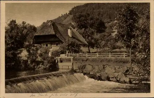 Ak Gutach im Breisgau Schwarzwald, Schwarzwaldhaus