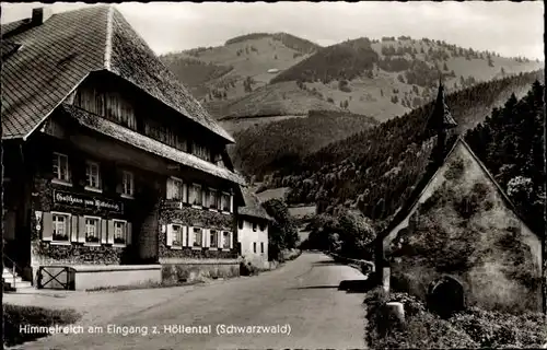 Ak Himmelreich Kirchzarten im Schwarzwald, Höllental