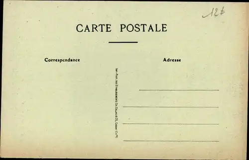 Ak Verberie Oise, Pont du Chemin de Fer, que les Francais ont fait sauter, Croquis de Guerre 1915