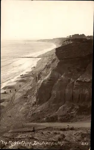Ak Bournemouth Dorset England, The Middle Chine