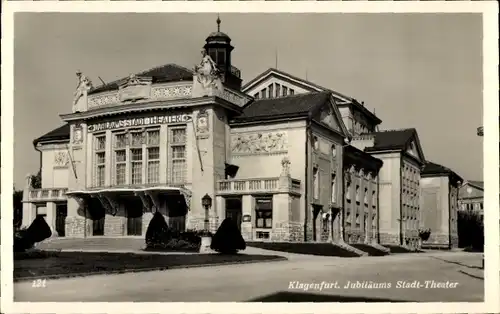 Ak Klagenfurt am Wörthersee Kärnten, Jubiläums Stadttheater