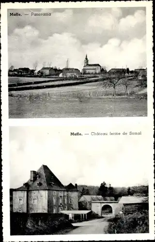 Ak Maffe Havelange Wallonien Namur Belgien, Panorama, Chateau ferme de Somal