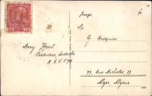 Ak Pardubice Pardubitz Stadt, Ortspartie, Blick auf Turm, Straße