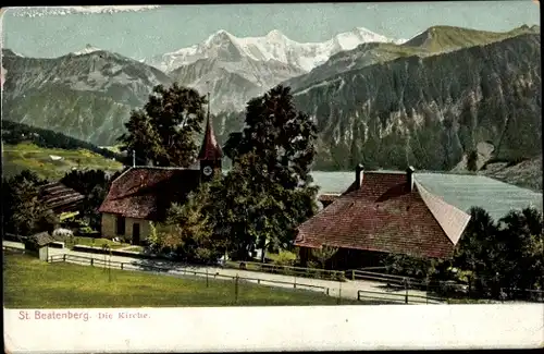 Ak Beatenberg Kanton Bern, Kirche