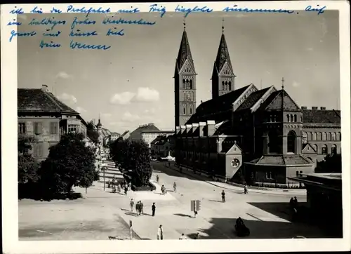 Ak Maribor Marburg Slowenien, Marktplatz, Kirche