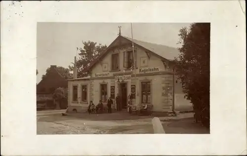 Foto Ak Hamburg Nord Fuhlsbüttel, Gastwirtschaft Alsterburg, Hummelsbütteler Landstraße 15