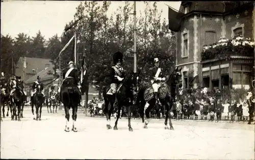 Ak König Albert I. von Belgien, Adel Belgien