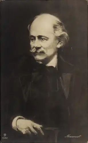 Ak Opernkomponist Jules Massenet, Portrait