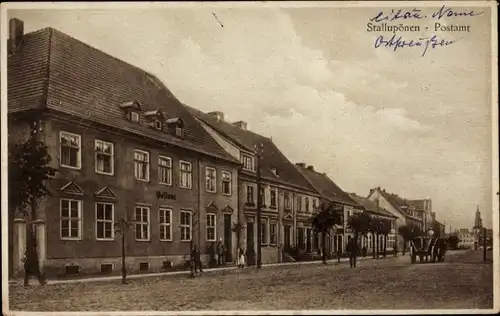 Ak Nesterow Stallupönen Ostpreußen, Post