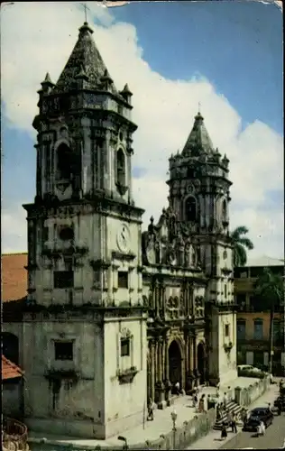 Ak Panama City Panama, Kathedrale