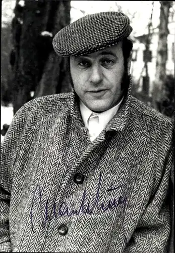 Ak Schauspieler Manfred Krug, Portrait, Autogramm