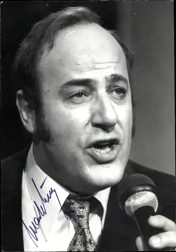 Ak Schauspieler Manfred Krug, Portrait, Autogramm